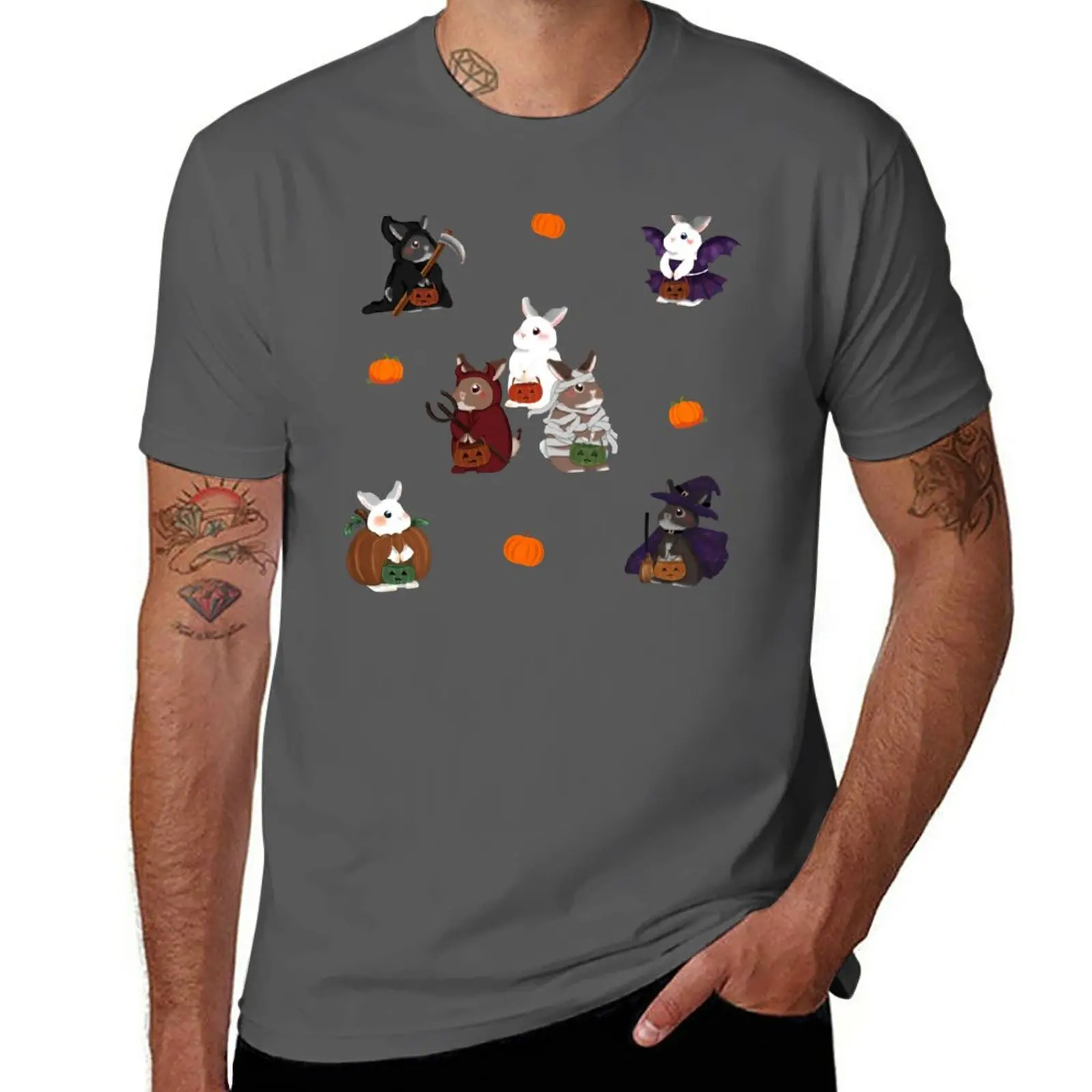 

New Halloween Ghost Costume _ Bunniesmee Halloween Edition T-Shirt vintage t shirt man clothes plain white t shirts men