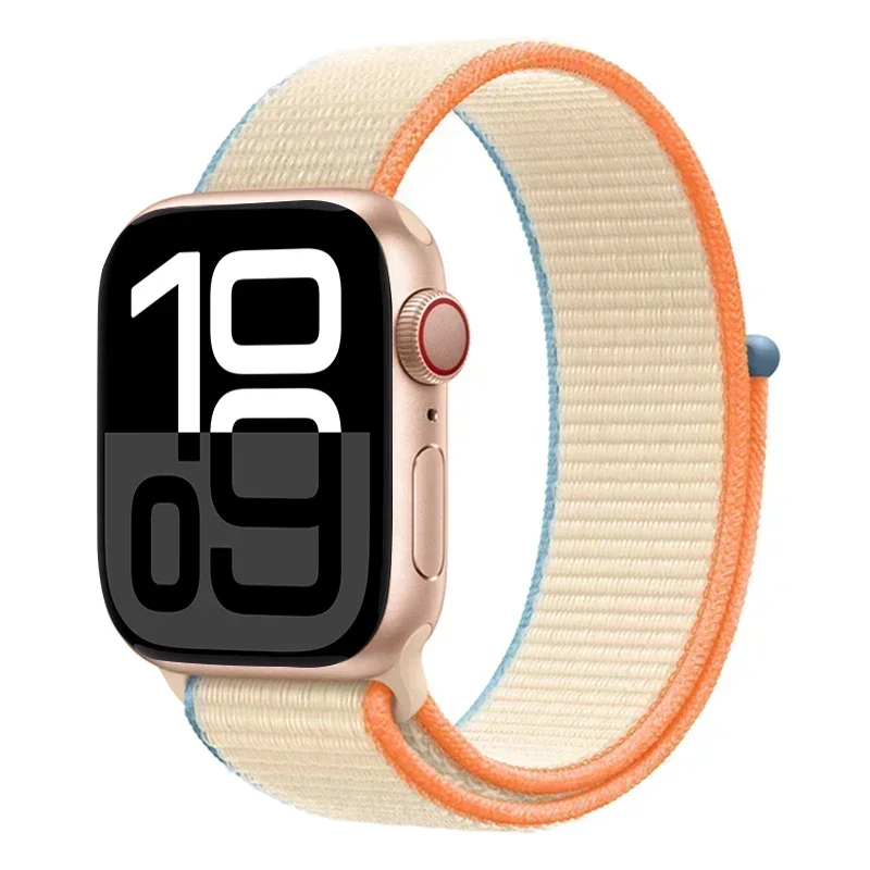 Premium Nylon Loop Strap for Apple Watch - Versatile and Durable Replacement Bracelet