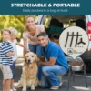 Metal Adjustable Elevated Dog Food Bowls Stand for Large and Extra Large Sized Dog, raised dog bowls(Bowl Not Included) 6