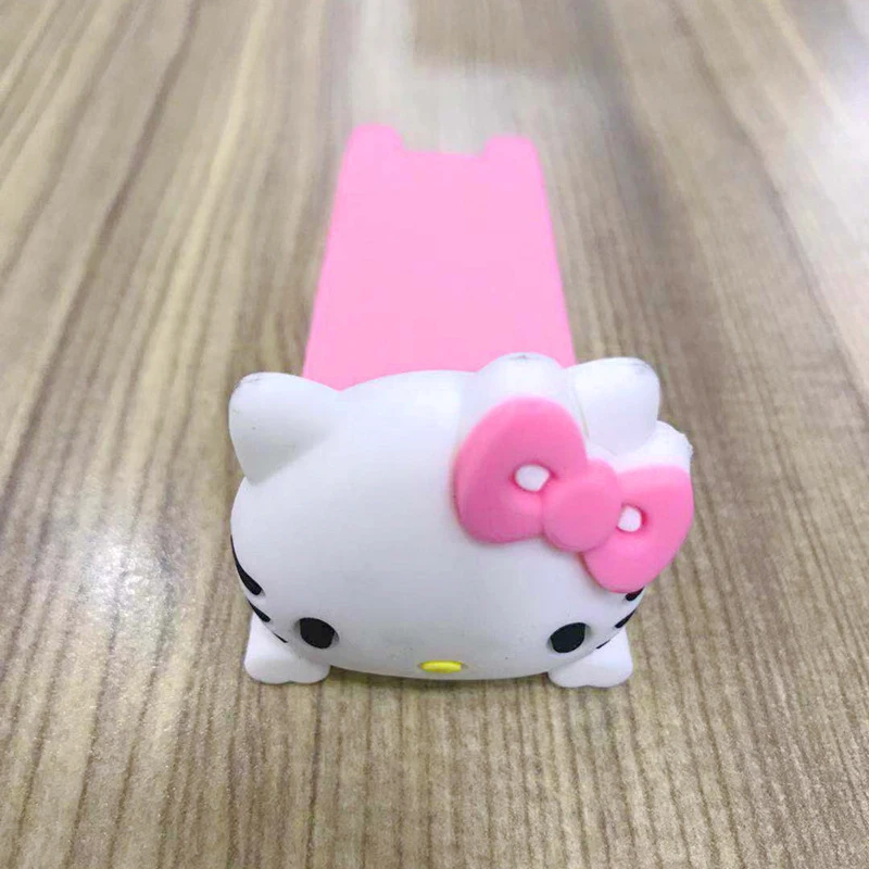 

Kawaii мультфильм Hello Kitty дверной ограничитель милый Чи милый дом антизажимная дверная пробка портативный мягкий клей практичное украшение для дома