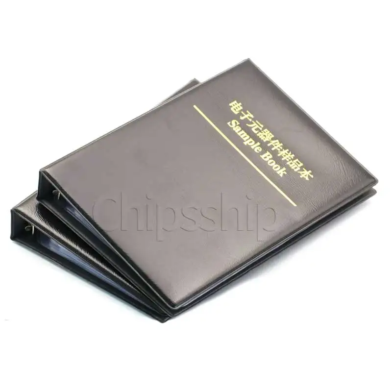 Component Book Component Sample Electronic Components Sample Patch IC Resistance Capacitance Inductance Book 50pcs lot resistor capacitor inductor ic smd smt components sample book empty page for 0402 0603 0805 1206 electronic component