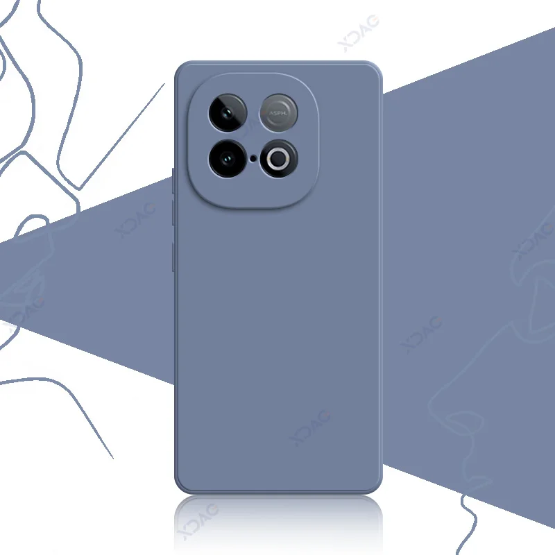 Luxurious Silicone Soft Back Cover with 360° Protection & Waterproof Design