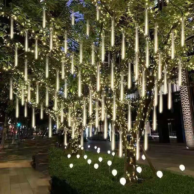 Guirlande lumineuse à LED, rideau, éclairage d'extérieur, lampe murale,  féerique, décoration de maison, mariage, fête, jardin, 110/220V - AliExpress