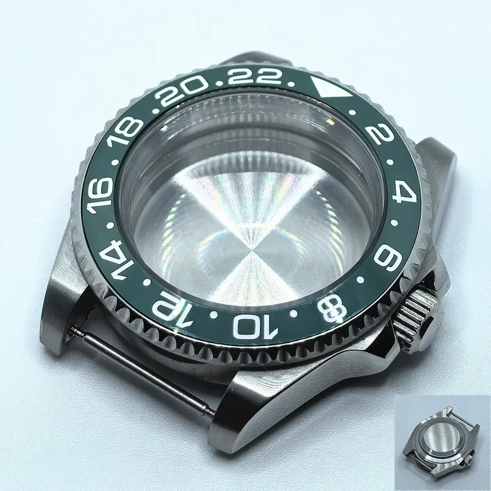 40mm Transparent Glass Watch Case