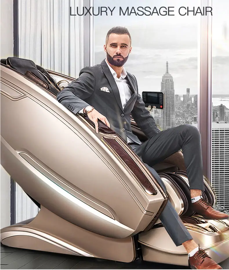 3 Year Warranty 4D SL-Track Zero Gravity full body Multifunctional Massager Chairs Home 3D Office Luxury Electric Massage Sofa 2