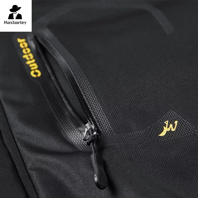 Winter Windproof Waterproof Jacket Men's Brand Fashion Wool Lining Warm Parka Hiking Outdoor Couple Ski Cold-proof Hooded Coat