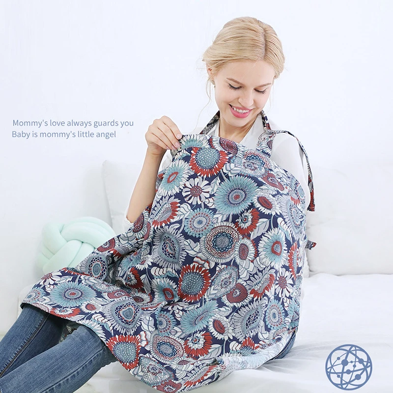 Popular Nursing Breastfeeding Cover Baby Scarf Infant Car Seat Canopy Stroller Pregnancy Maternity Clothings Privacy Wear
