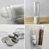 5Pcs 25mm Coin Storage Tubes Transparent Plastic Quarter Coin Tubes with Lid for Coin Collection Organizer 6