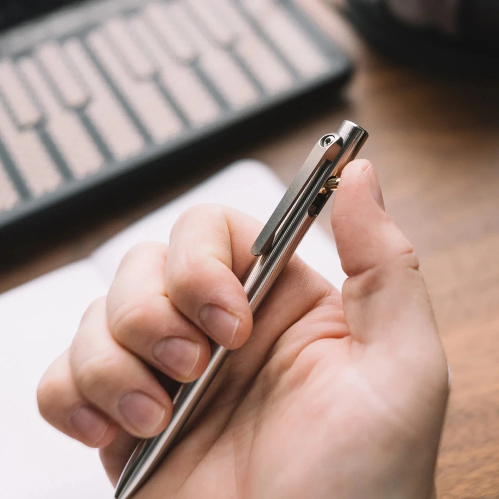EDC Imported PEI and Titanium Alloy Signature Pen Writing Multi-functional Portable Outdoor Tools