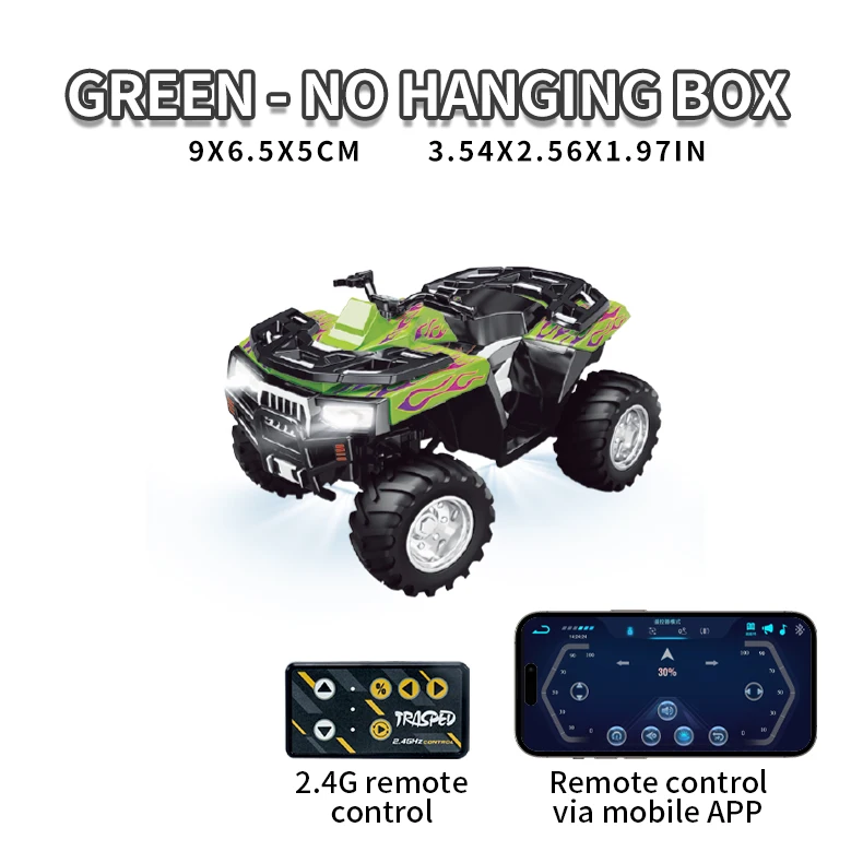 Mini Rc Car Mini 1/64 Beach Off-Road Rc Motorcycle with Shock Absorption Alloy Remote Control Car Toys Boy's Birthday Gifts