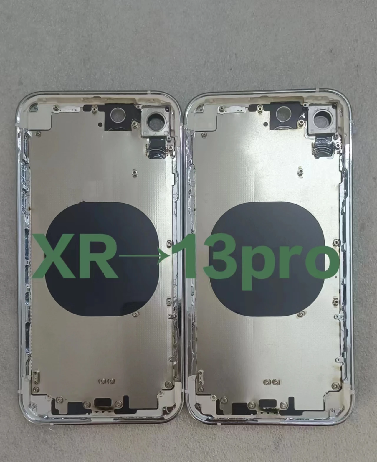 Diy for iPhone XR to 13pro housing iPhone XR convert to 13pro, iPhone XR Like 13pro Backshell