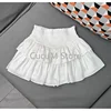 Sweet Cake Skirt Women's Ruffles Casual Simple Short Mini White Chiffon Skirt Black Kerean New 2024 Puffy Ballet Style Skirts 6