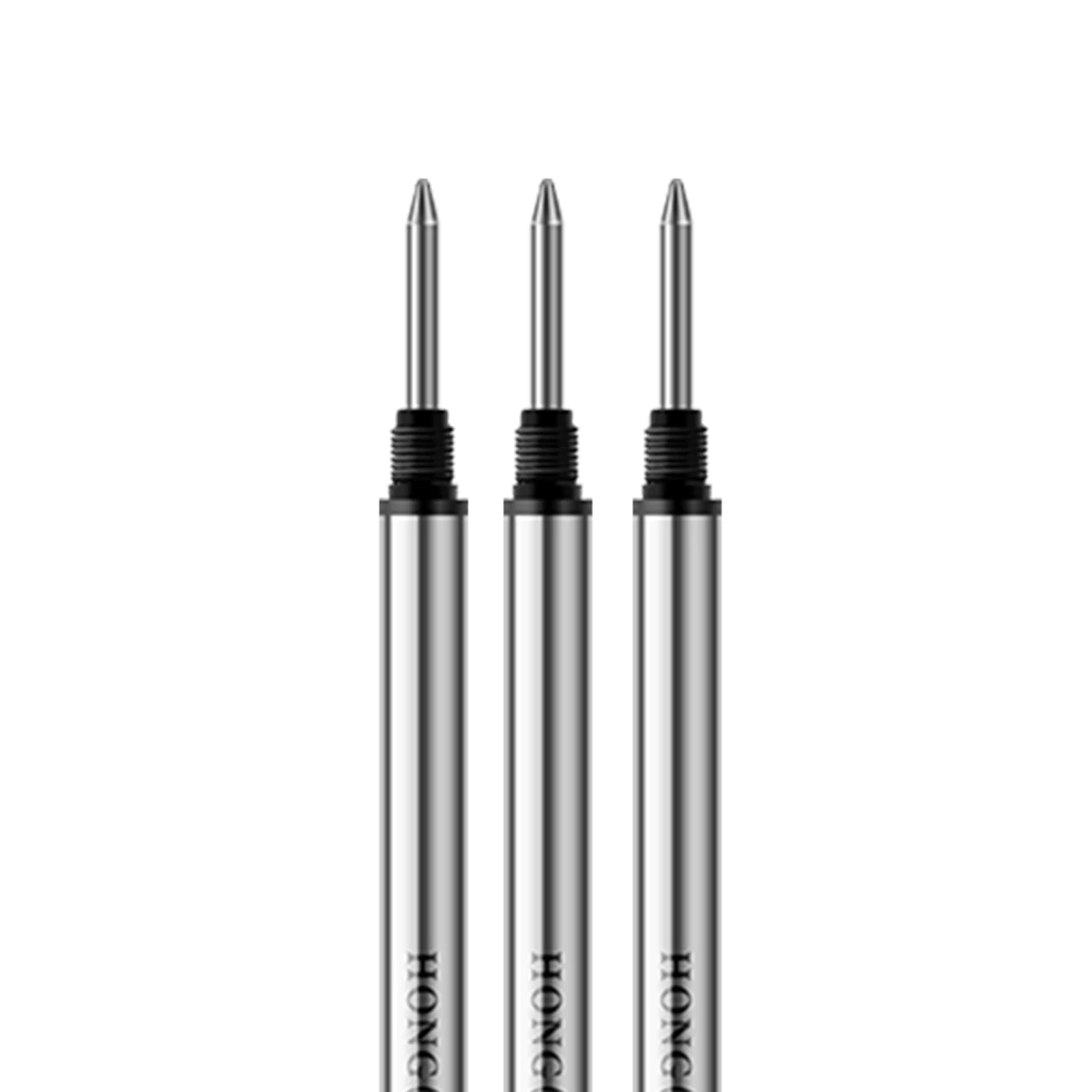 New 5pcs hongdian Metal Refills 0.5mm for Roller Ballpoint Pen Business roller ball pen Refills 11cm Length Office Stationery 6
