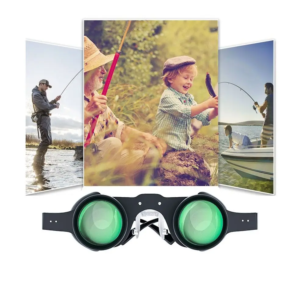 

Черный телескоп для рыбалки, новый инструмент для походов и активного отдыха, высокое разрешение, функция ночного видения, фотография, металлическая деталь в подарок