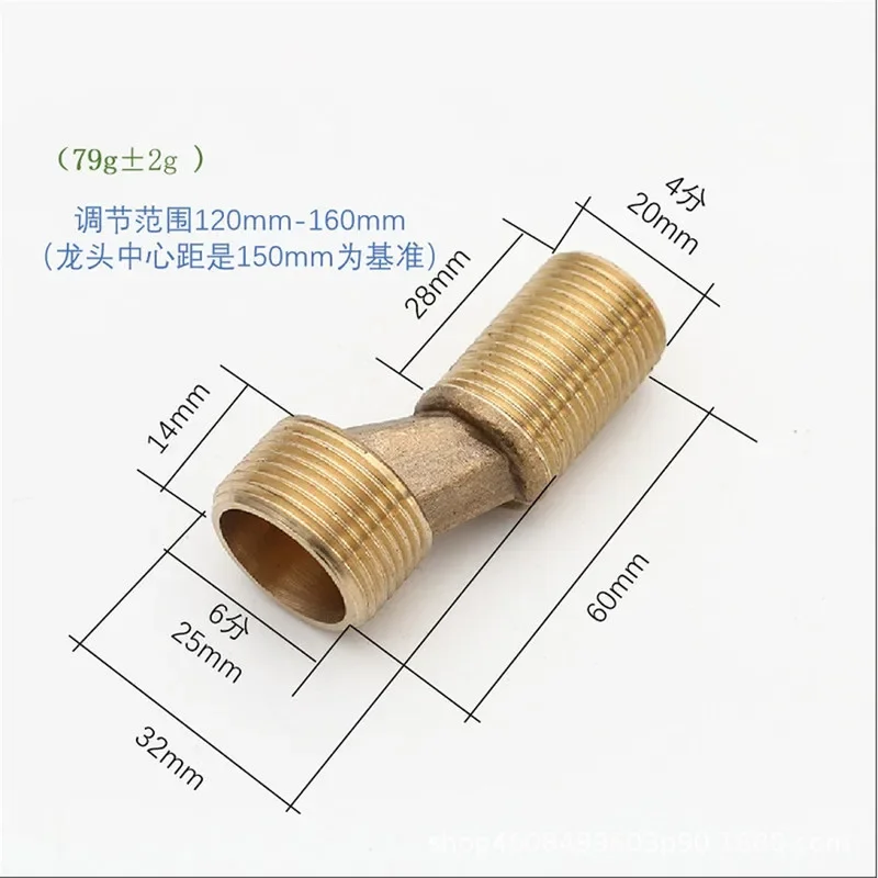 Bathroom Accessories Shower Faucet Curved Foot Fittings Brass Shower Room Pipe Bend Connector Bathroom Elbow Reducing Kitchen Angled Change Joint