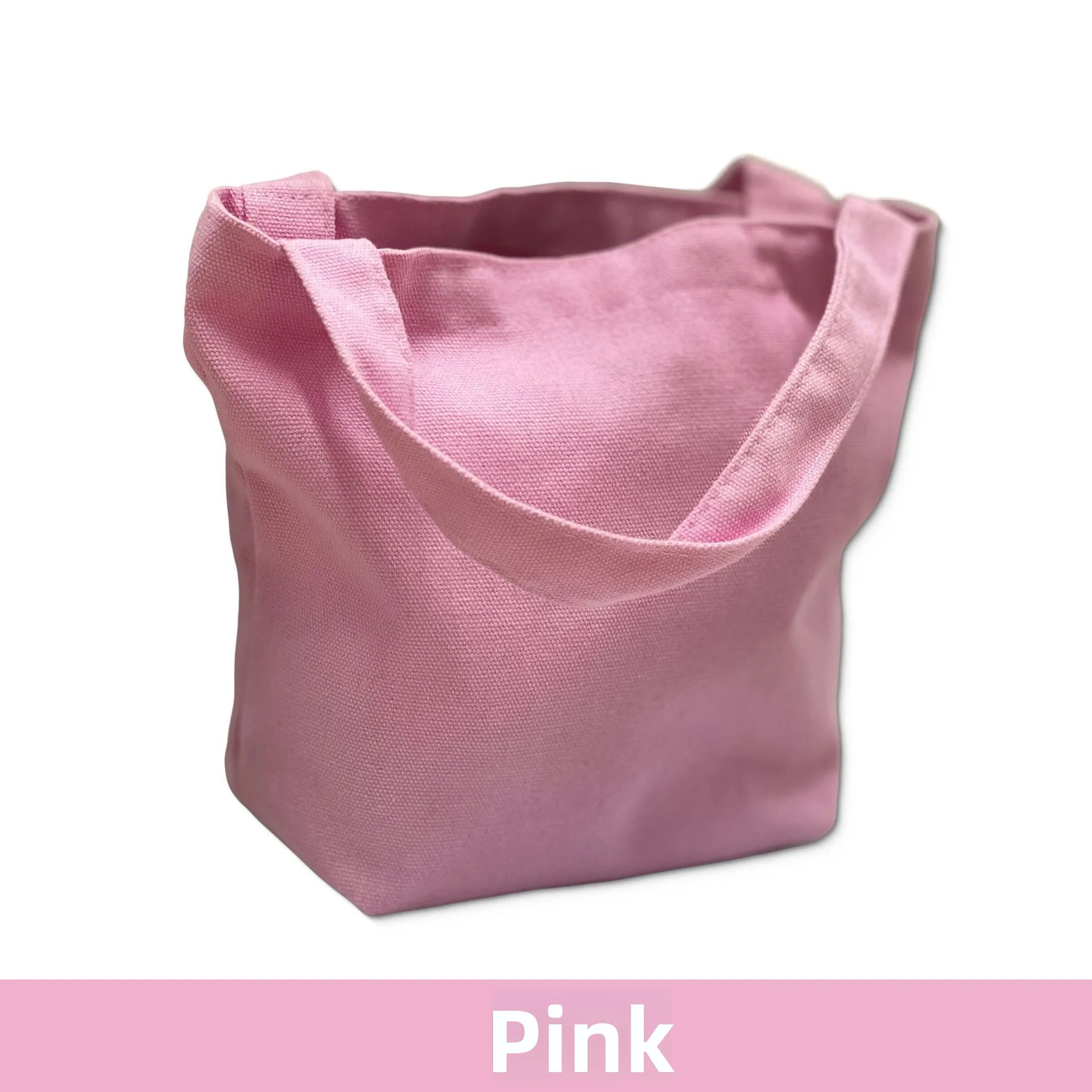 Korean Canvas Tote Bag - Stylish Solid Color Shopper's Essential