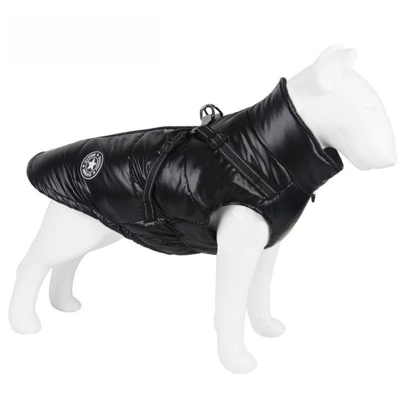 Abrigo De Invierno Con Capucha Para Perro - Impermeable, Con Cremallera, Tallas S A 2XL