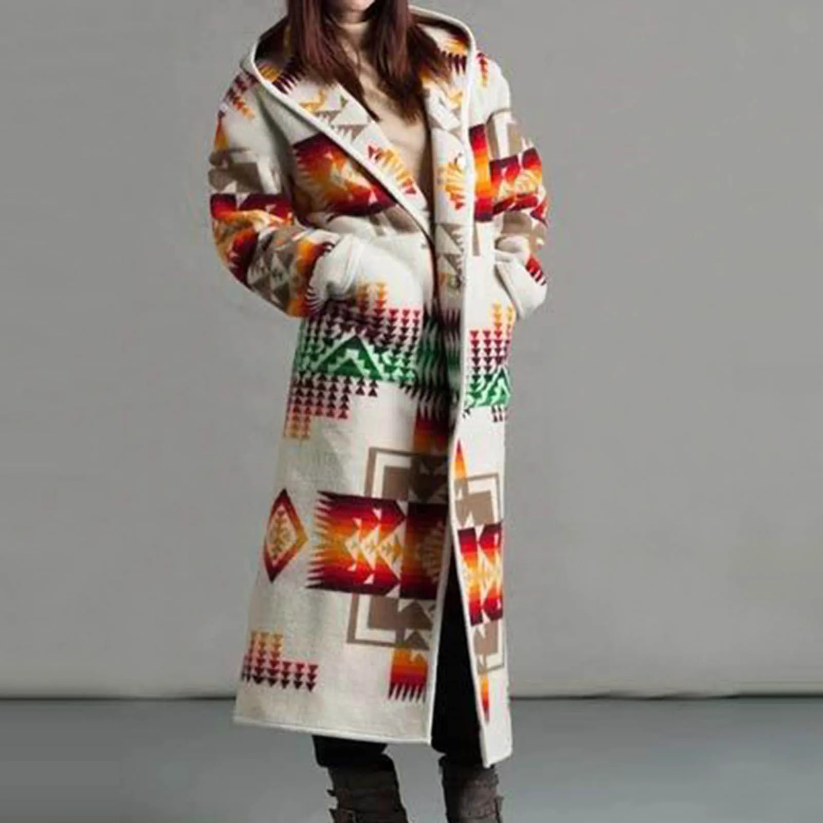 ジャケット・アウター 80s maxi wool long coat vintage 134cm