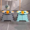 Portable Potty Child New Children's Outdoor Travel Foldable Portable Car Small Toilet with Cleaning Bag Baby Potty Training Seat 3