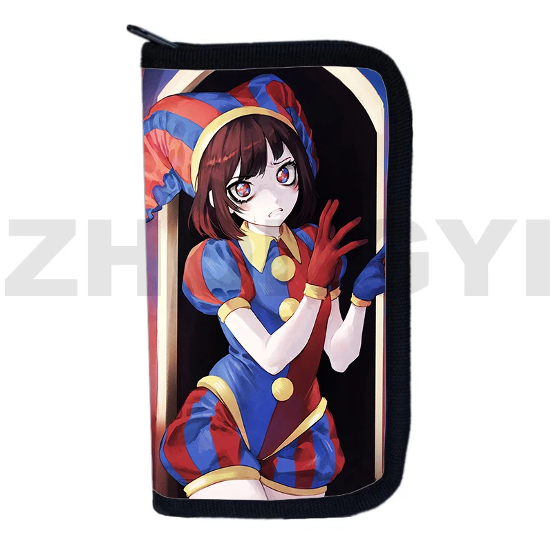 

Cartoon Printing The Amazing Digital Circus 3D Wallets for Women Money Purse Ladies Wallet Clutch Purse Cute Cash Bag Coin Purse