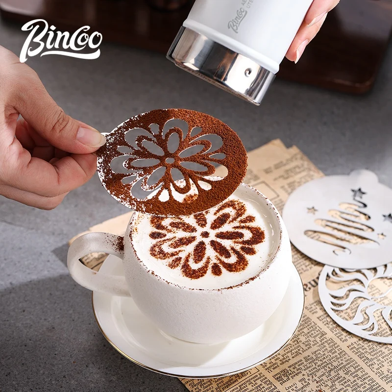 بينكو قالب قهوة لاتيه فن ستانلس ستيل