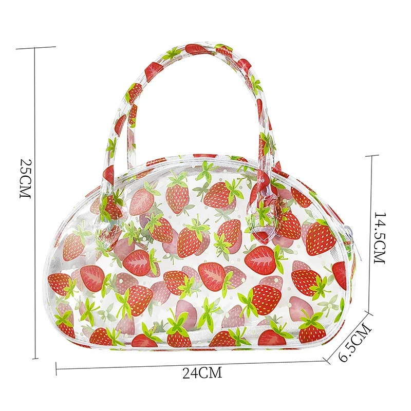 Transparent Makeup Bag Portable Makeup Bags Waterproof Clear Makeup Bags Large Capacity Travel Organizer Bag Cosmetic Bag