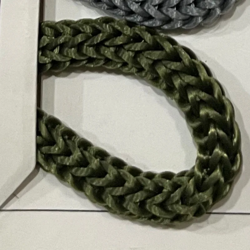 Vibrant 4mm Nylon Crochet Cord for Hand-Woven Macrame and Bracelets – Multiple Length Options