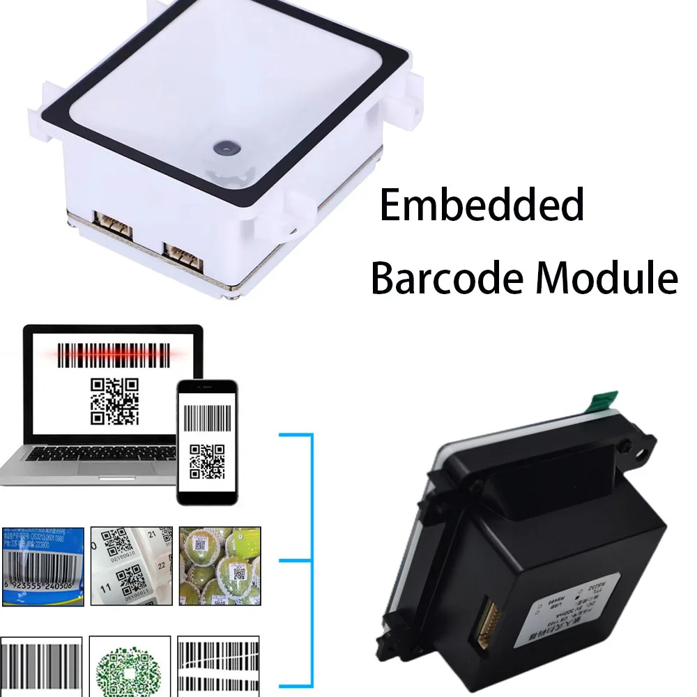 Near DOF Small USB TTL Embedded Barcode Module 2D QR Code Scanner For Self-Service Machine