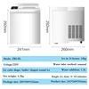 Household Automatic Ice Maker Portable Bullet Round Ball Ice Machines Microcomputer Control DIY Drink Ice Making Machine 220V 4