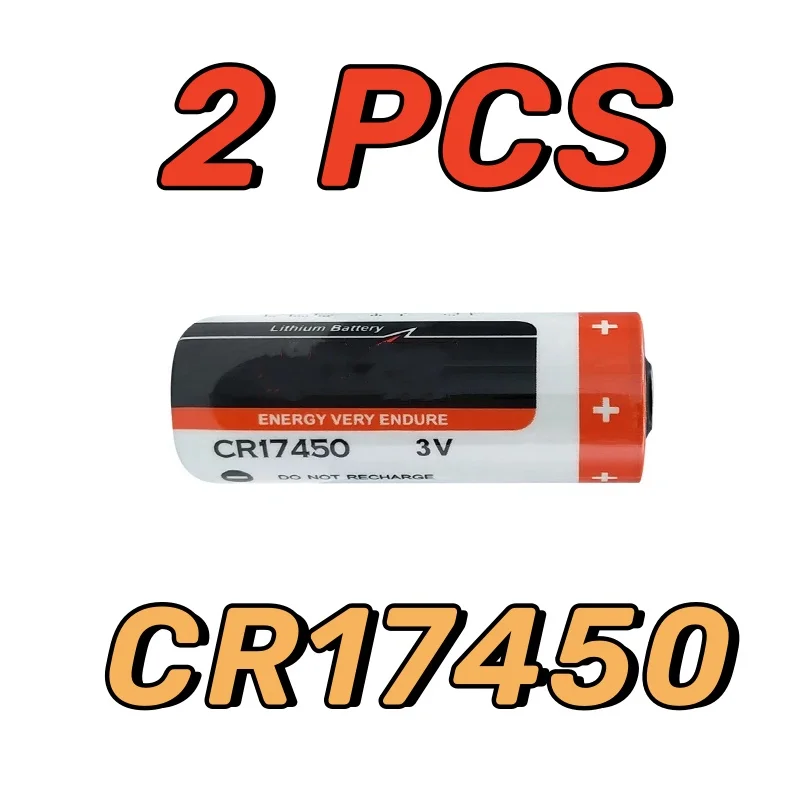 Pack De 2 Piles Lithium-Manganèse CR17450 3V - Pour Compteurs D'eau, Débitmètres Et Appareils PLC, Alimentation Fiable - 6