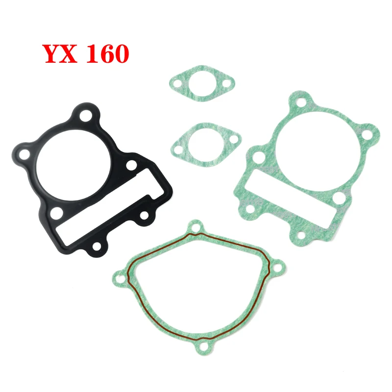 Applicable To YX140 YX160 Engine Cylinder Head Gasket Kit Pit Bike, Electric Tractor, Four Mud Pit Bike, ATV Four-wheel Bike