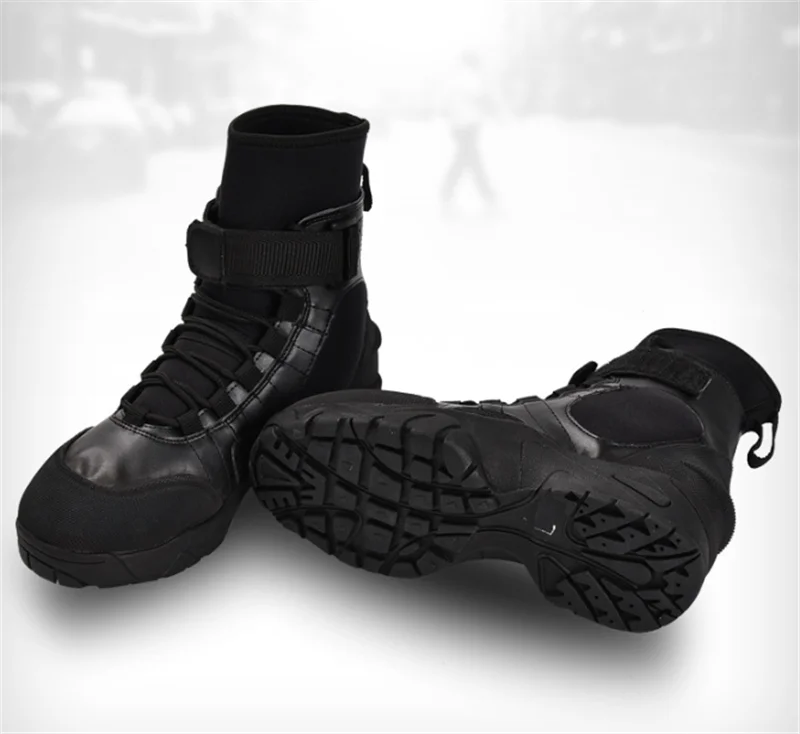 Men's Fishing Wading Boots Breathable Upstream Shoes Outdoor Anti-slip Fly Fishing Waders Rubber Sole Boot Sea Boating Sports
