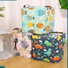 Cube Folding Fabric Storage Basket Closet Organizador Clothes Storage Boxes Home Office Shelf Organizers for Kids Toys Organizer 1