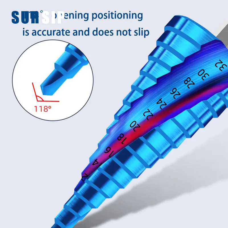 Рисунок 3 - Коническое сверло из быстрорежущей стали