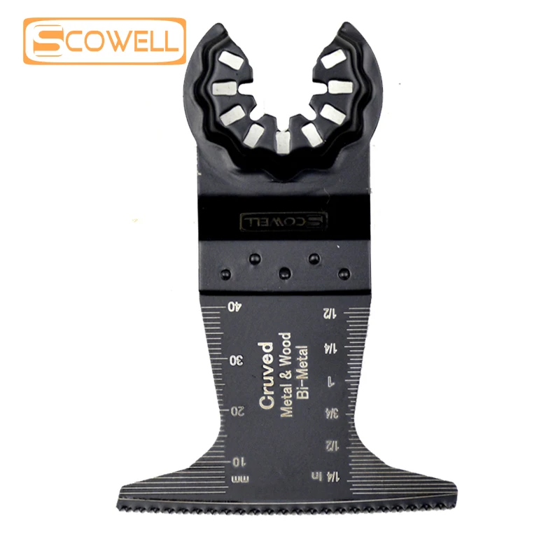 Starlock Plus 기계용 바이메탈 멀티 툴 톱날, 플런지 진동 톱날, 나무 못 직소 DIY 도구, 65mm