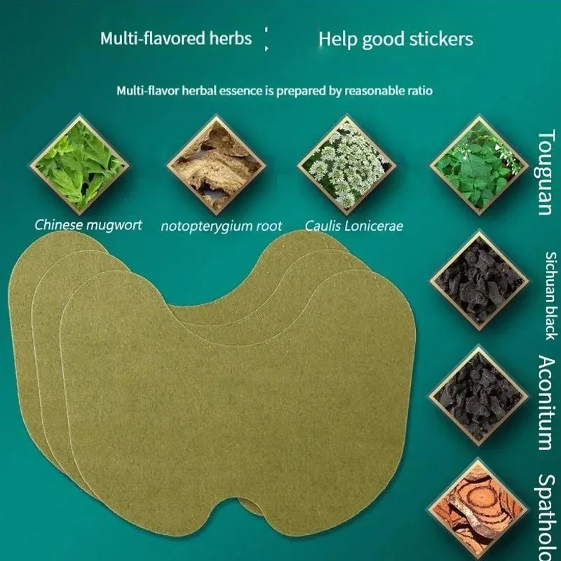 15/30/45/60pcs Neck Shoulder and Knee Patch Acupuncture Patch Heat Long-lasting Warm Knee Patch knee patch neck shoulder patch
