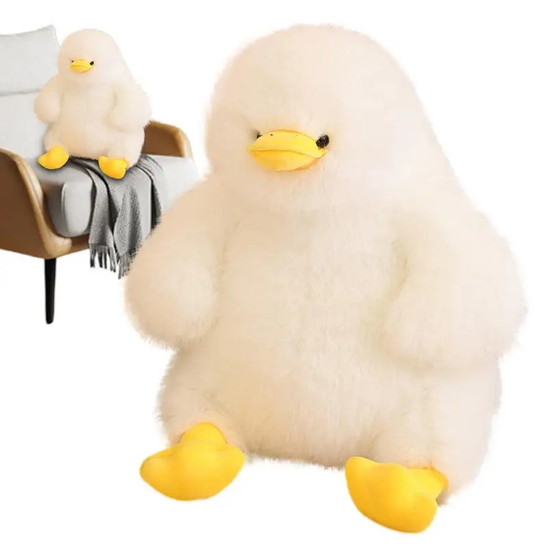 

Duck Stuffed Animal Cartoon Stuffed Doll Soft Pillow Plush Holiday Gift Home Decor Cushion 40cm For Chairs Beds Sofas Bedrooms