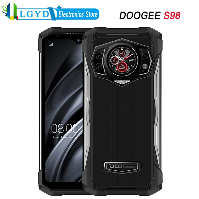 DOOGEE-teléfono inteligente S98 Global, móvil resistente con 4G, cámara de  visión nocturna, 8GB + 256GB