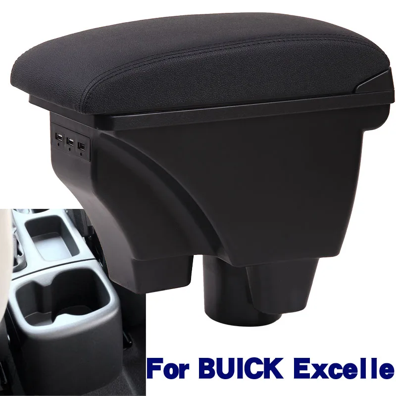 For Buick Excelle Armrest Box Central Storage Box Car Accessories Car