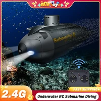 Electric Submarine Boat Underwater Diving Model Mini Playing Wireless Remote Control Model Boat Racing Toy Gift RC Toy Gifts 1