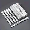 2/3/5pcs White Paint Markers Waterproof Rubber Permanent 1.0mm Marker Pen Car Tyre Tread Environmental Tire Painting Graffti 5