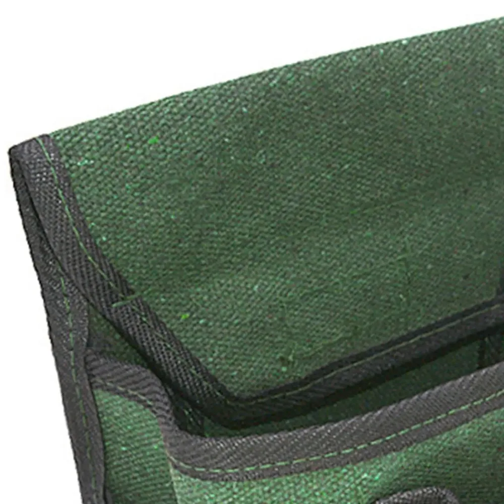 Multifunction Tool Storage Bags Thicker Canvas Multiple Pockets Repair Bag Carpenter Waist Bag Toolkit Pouch 2