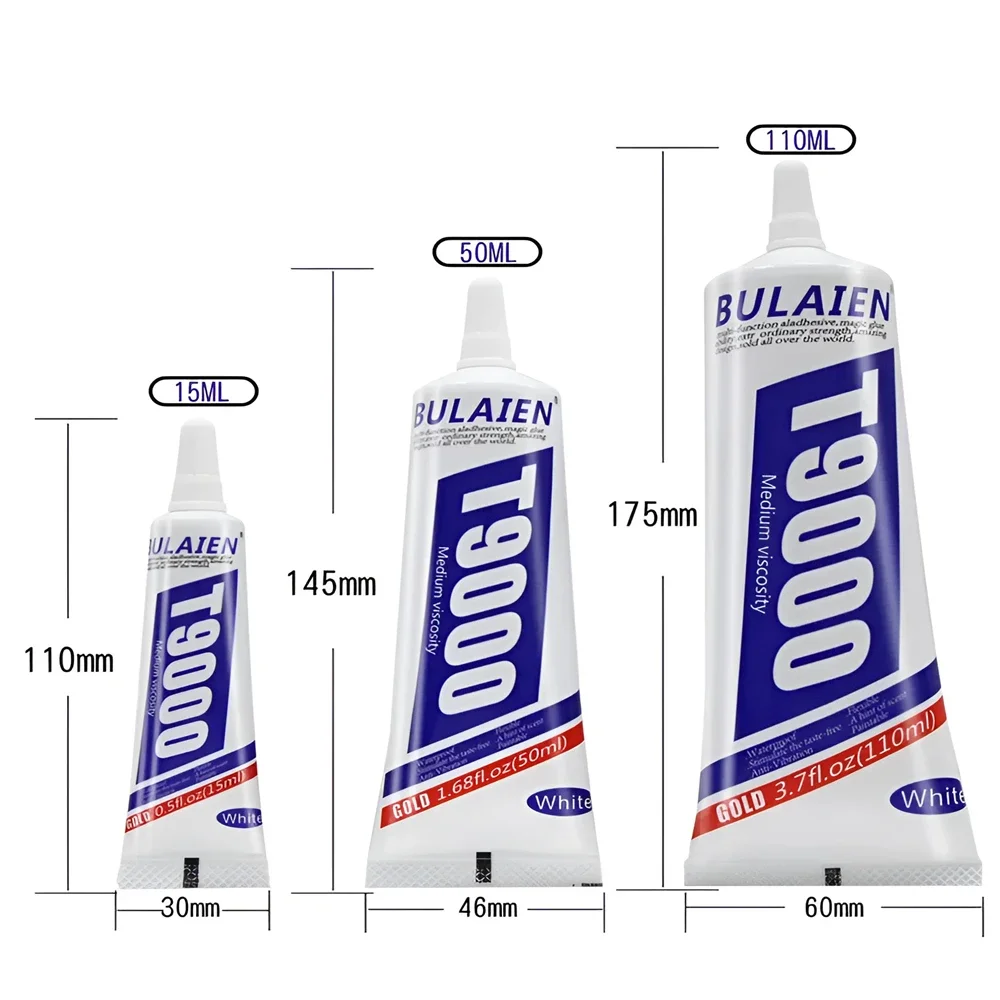 15/50/110ml T9000 Glue More Powerful Epoxy Resin Repair Cell Phone Touch Screen Jewelry Craft Adhesive Office Study Supplies 6