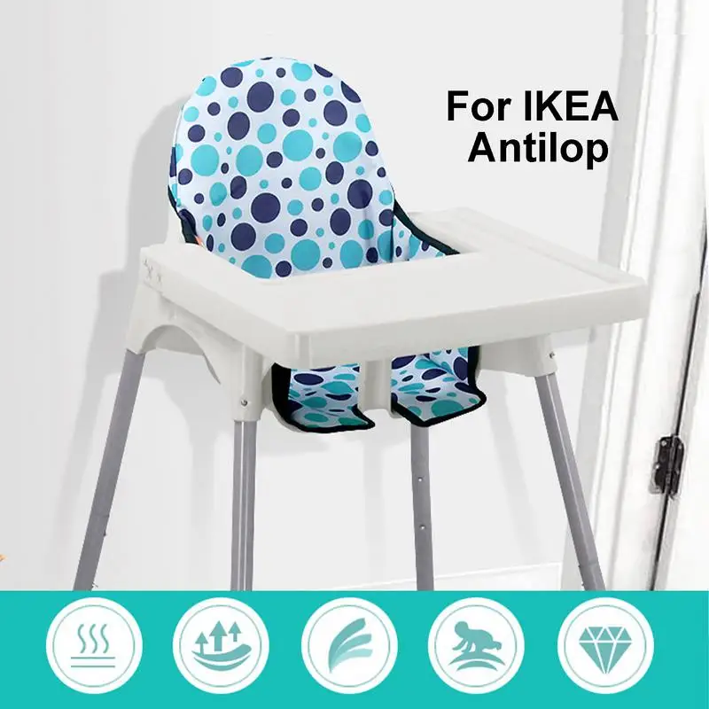 Baby Kids Highchair Cushion Pad Mat Booster Seats Cushion Pad Mat Feeding Chair Cushi on Pad Stroller Cushion Mat Cotton Fabric