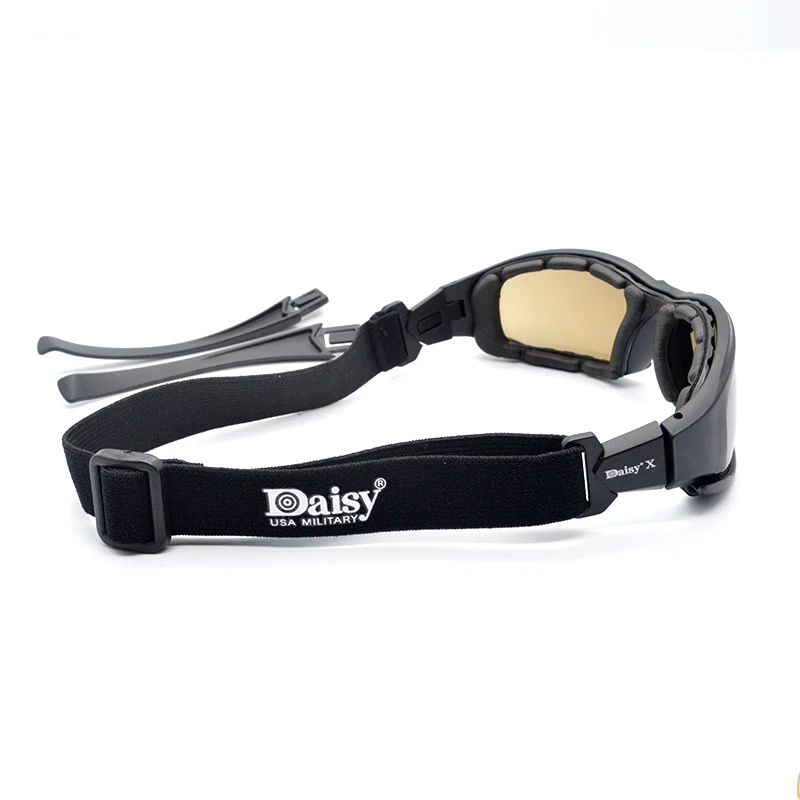 Daisy X7 Polarized Tactical Glasses Airsoft Shooting Military Goggles Outdoor Hiking Hunting Protective Men's Sunglasses 4 Lens polarized sports glasses,polarized glasses,shooting glasses,polarized goggles,tactical goggles,safety goggles