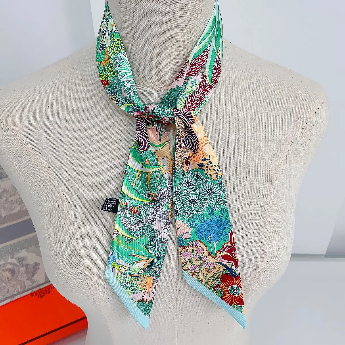 Jungle Horse Print Scarf 4
