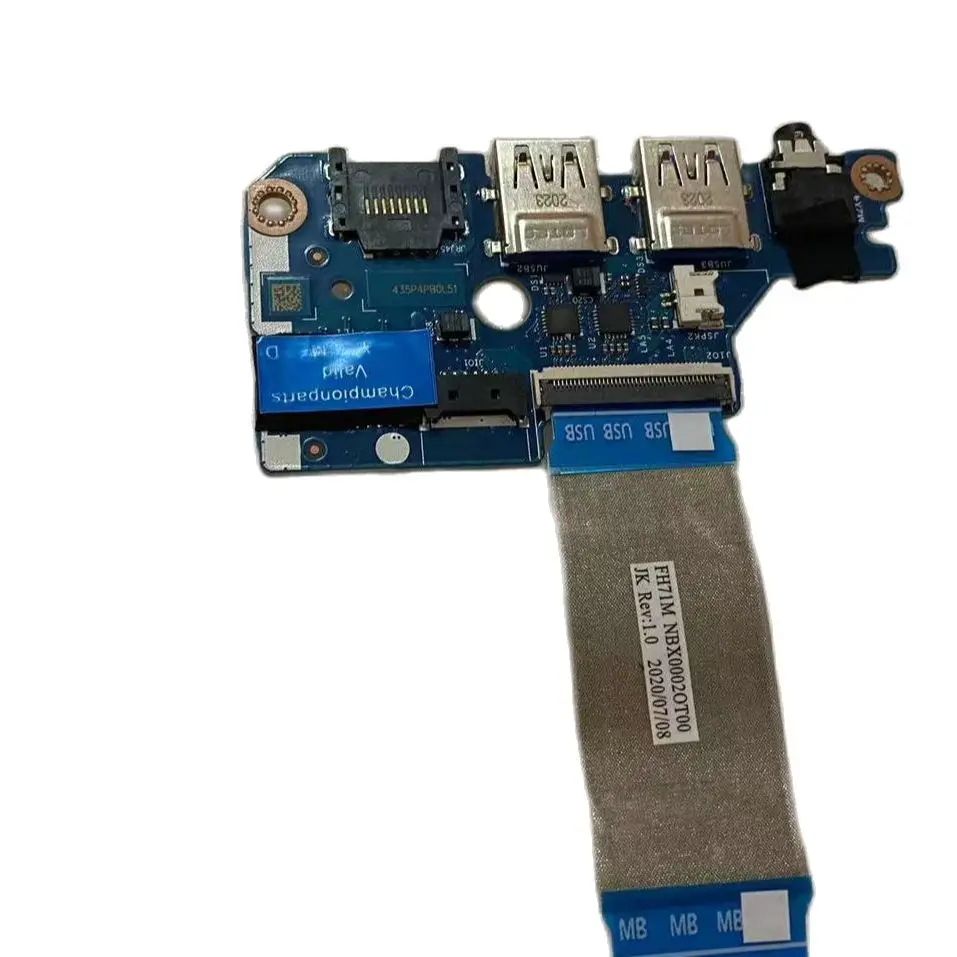 Mllse Stock Fh51M Ls-J871P Fh51S Ls-J881P Per Acer Nitro 5 An515-55-53Ag A515-44 An515-57 Enternet Usb Audio Board Flex Cable