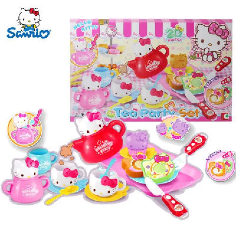 

Hello Kitty Sanrio плюшевая кавайная мультяшная милая кукла Освежающая искусственная тема набор аниме плюшевые игрушки для девочек детские игрушки подарок на день рождения