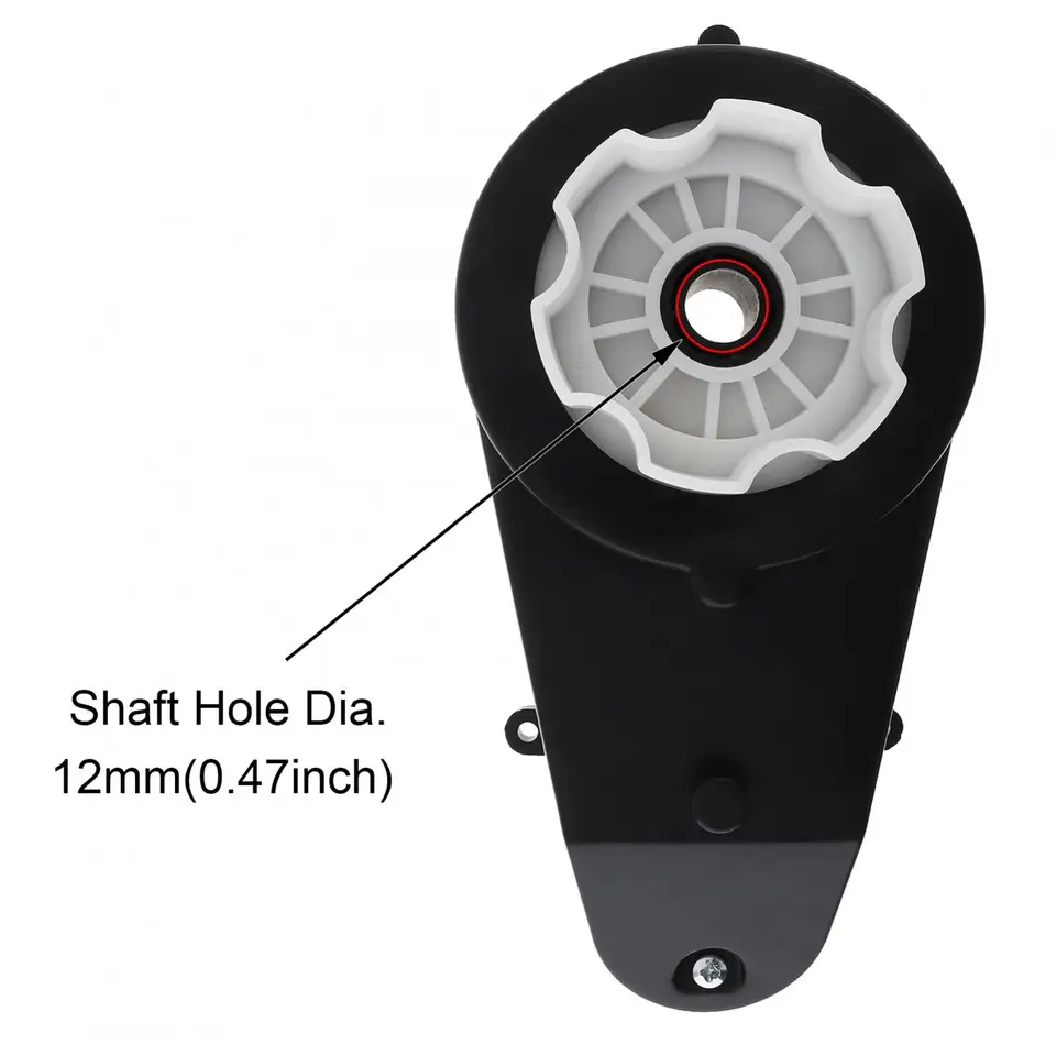 HpLive Versnellingsbak voor kinderen elektrische auto, 24V550 20000 tpm vervanging voor versnellingsbak, High Speed Drive Motor Gearbox met hoog koppel, 24V DC motor, voor kinderen rijden op auto