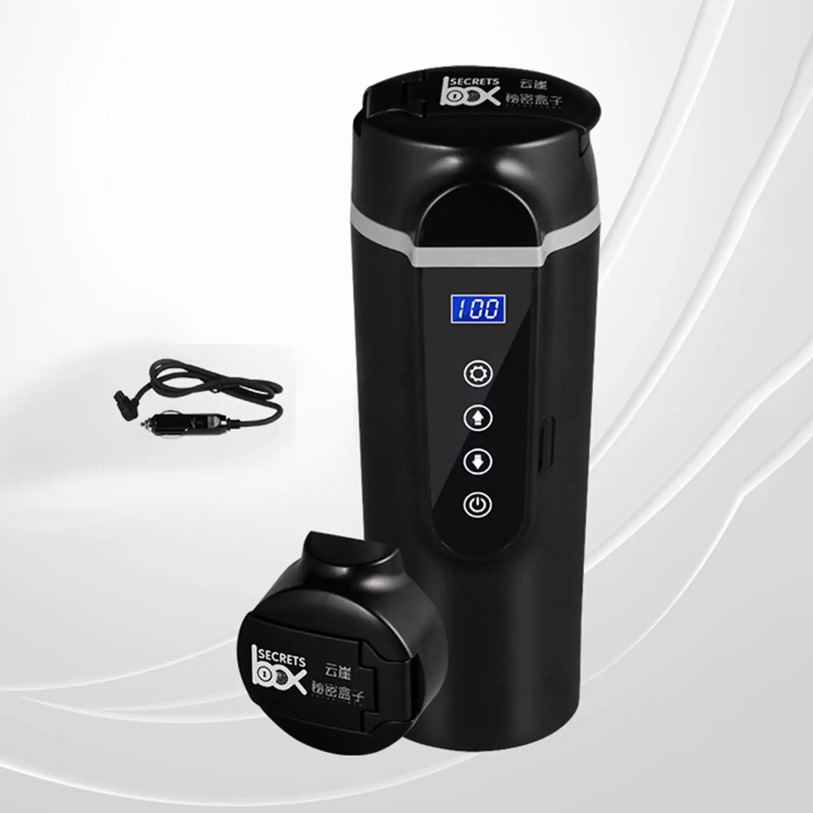 24V12VCarTravelingKettleElectricKettleHotWaterBoilerCar